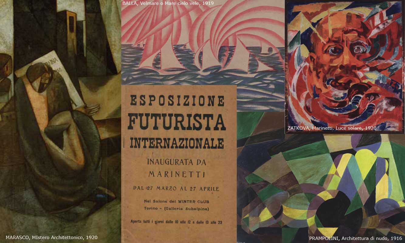 L'esposizione futurista del 1922 @ Galleria Subalpina