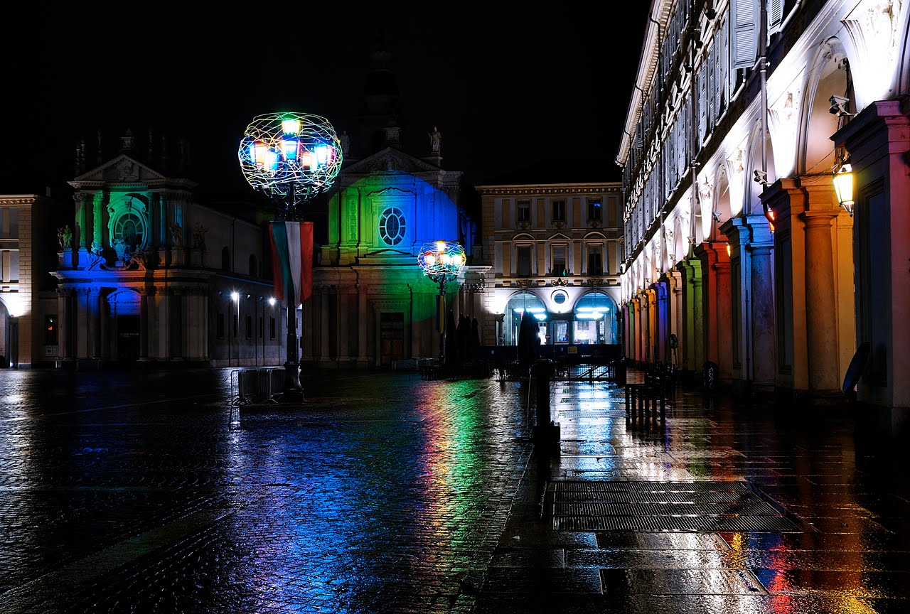 Le luci d'artista @ Piazza San Carlo